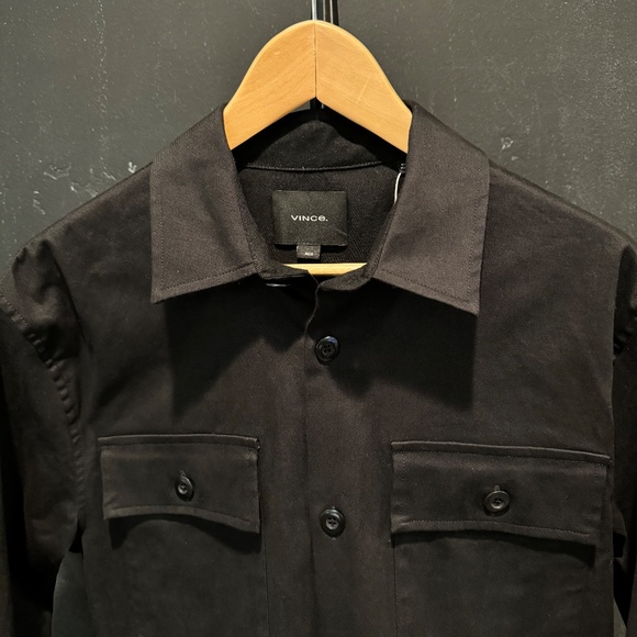 Vince Cotton Blend shirt-jacket Mens S - Picture 8 of 8